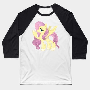 My Little Pony Fluttershy Alternate Pose Baseball T-Shirt